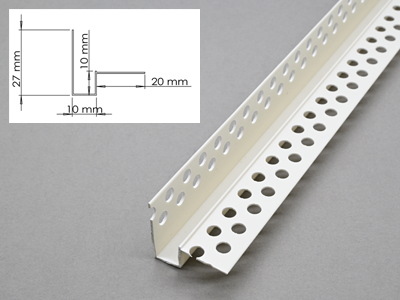 Double-sided Hole Z-shaped divider strip