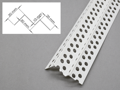 M-shaped four-sided perforated corner bead moulding strips